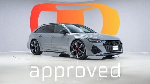 Audi RS6 Quattro Avant TFSI - 2 Years Approved Warranty - Approved Prepared Vehicle