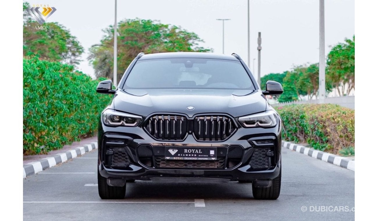 بي أم دبليو X6 xDrive 40i BMW X6 X Driver 40i M kit 2022 GCC Under Warranty and Free Service From Agency