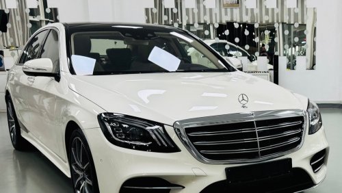 Mercedes-Benz S 560 Exclusive Edition GCC .. FSH .. Low Milegea .. Perfect Condition