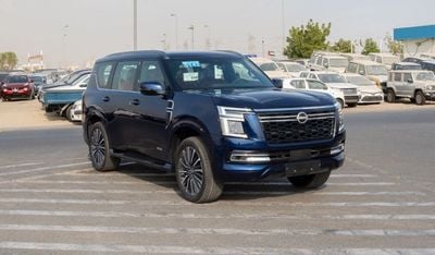 نيسان باترول 2025 Nissan Patrol V6 3.5L Twin Turbo LE Platinum Blue