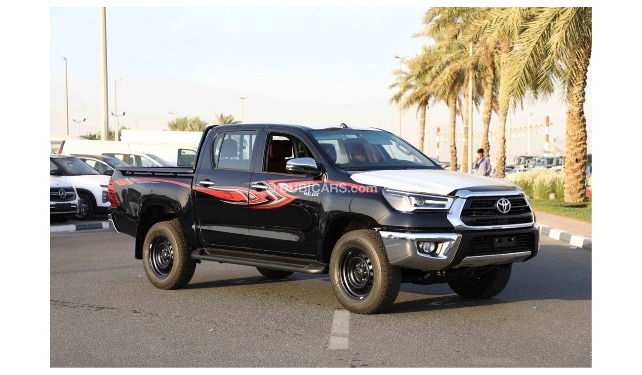 Toyota Hilux 2023 Toyota Hilux 4x4 DC 2.8 SR5 - Black inside Maroon | Export Only