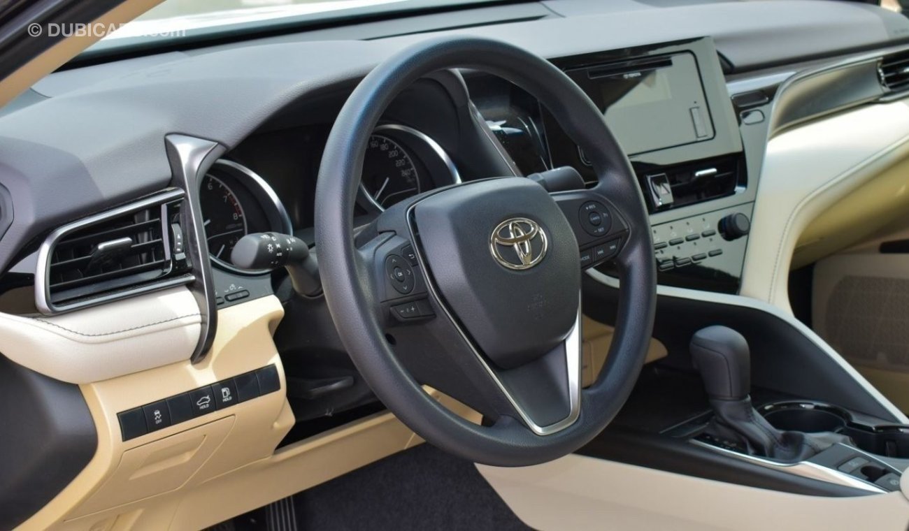 تويوتا كامري Brand New Toyota Camry LE 2.5L | Petrol | Black-Beige  | 2023 model | for Export Only