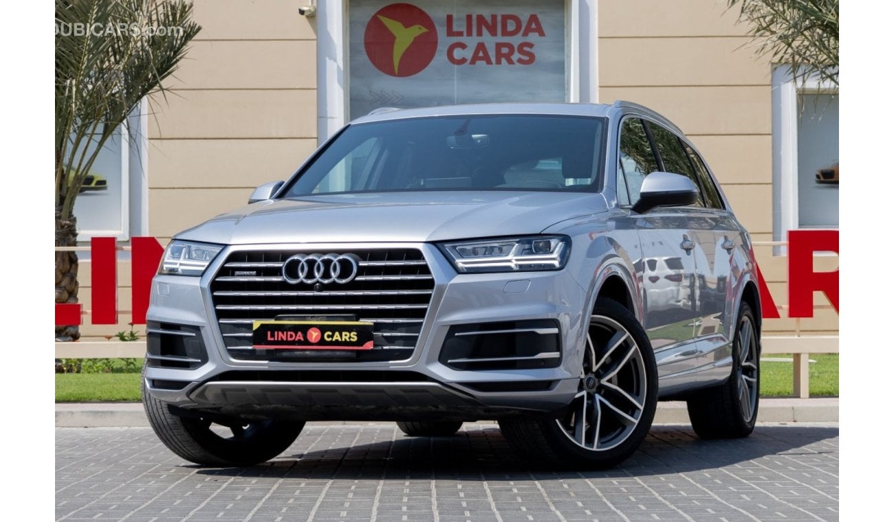 Audi Q7 45 TFSI quattro Audi Q7 45TFSI Quattro (7 SEATER) 2019 GCC under Warranty with Flexible Down-Payment