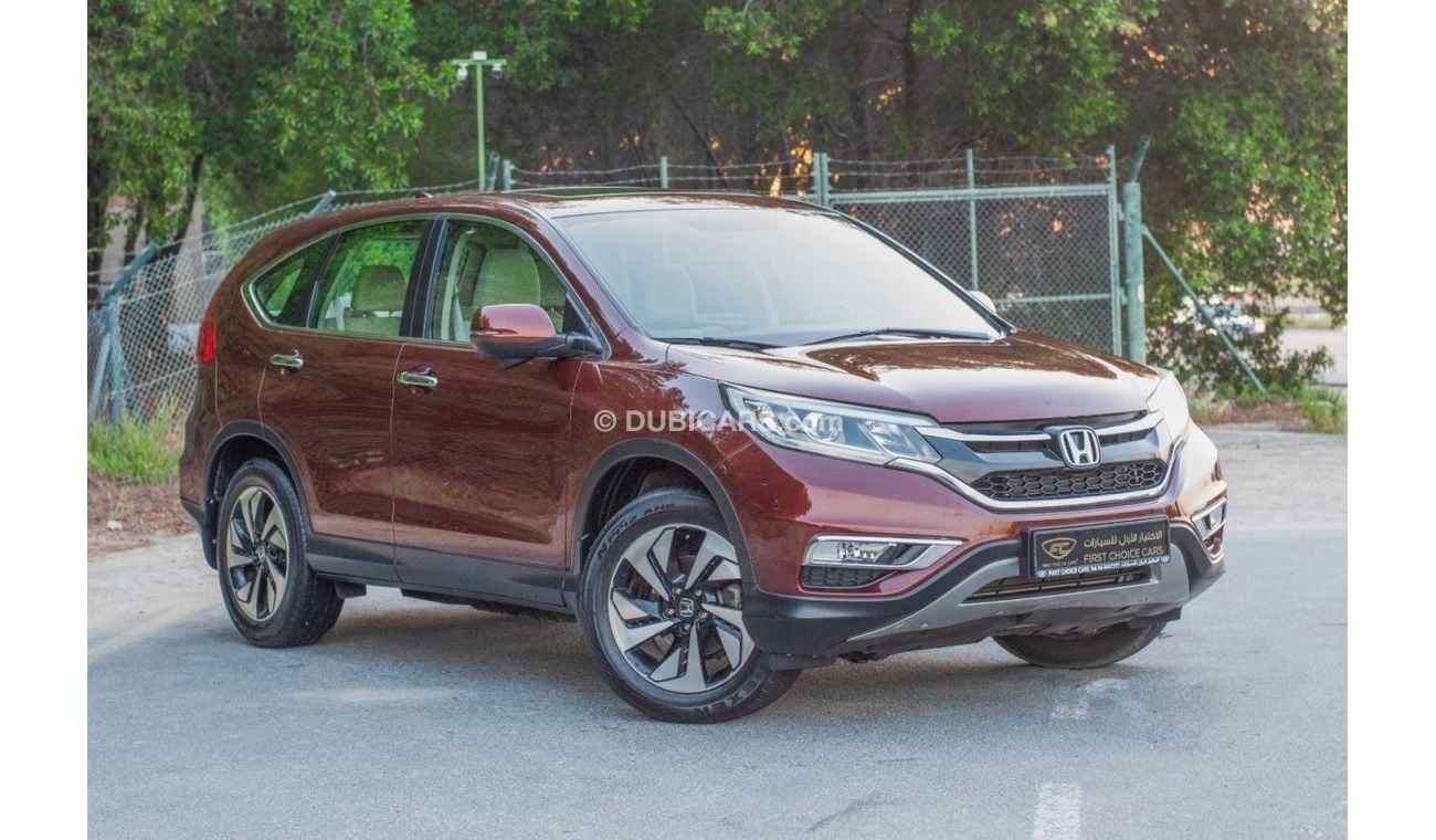 Honda CRV 2015 | HONDA CR-V | EX 2.4L AWD | GCC SPECS | BLIND-SPOT CAMERA | ECO DRIVE | H00801