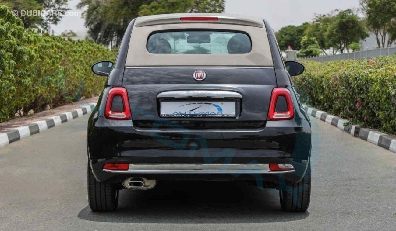 Fiat 500 Cabrio 1.4L FWD , 2024 GCC , 0Km , With 5 Years or 120K Km Warranty @Official Dealer