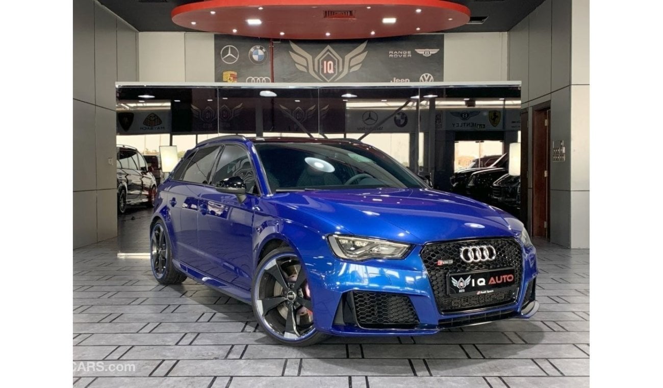 Audi RS3 TFSI quattro AED 2,400 P.M | 2016 AUDI RS3 QUATTRO | UNDER WARRANTY | SPORTBACK 2.5L 360 HP | SUNROO