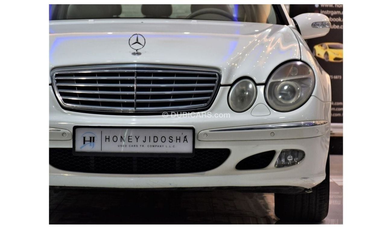 Mercedes-Benz E 320 EXCELLENT DEAL for our Mercedes Benz E320 ELEGANCE ( LIMOUSINE ) 2003 Model!! in White Color! GCC Sp