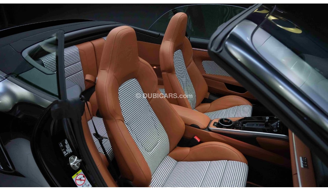 Porsche 911 Cabriolet | Brand New | 2024 | Jet Black | Interior Heritage Design Package