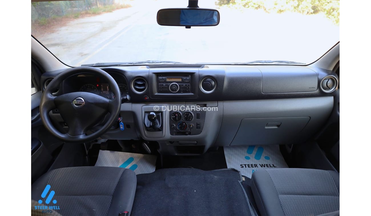 نيسان أورفان NV350 13 High Back Seats Passenger Van - 2.5L PTR MT - Ready to Drive - Book Now!