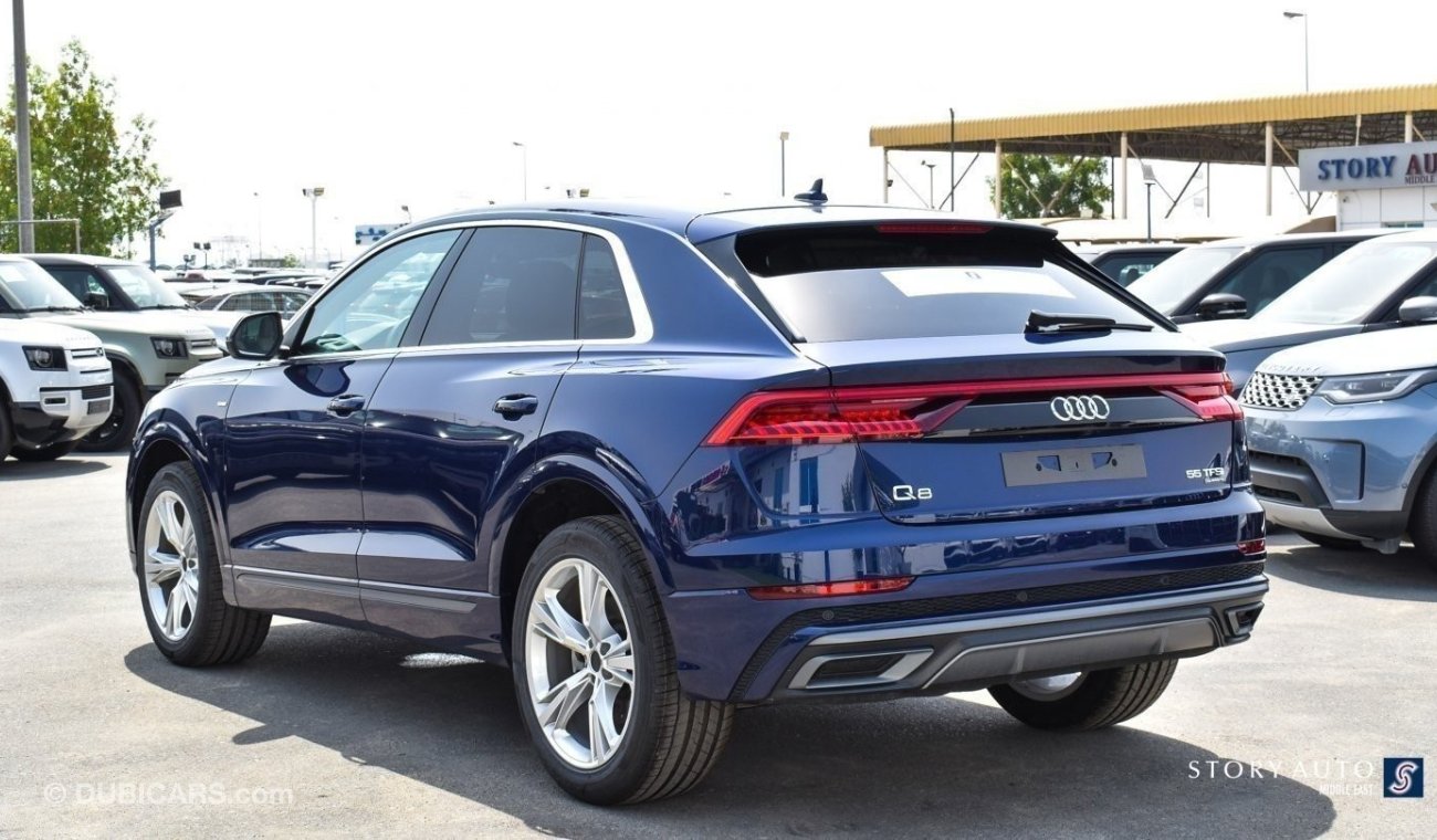 أودي Q8 55 TFSI MHEV S‐line Selection Quattro V6 3.0L Aut.(For Local Sales plus 10% for Customs & VAT)