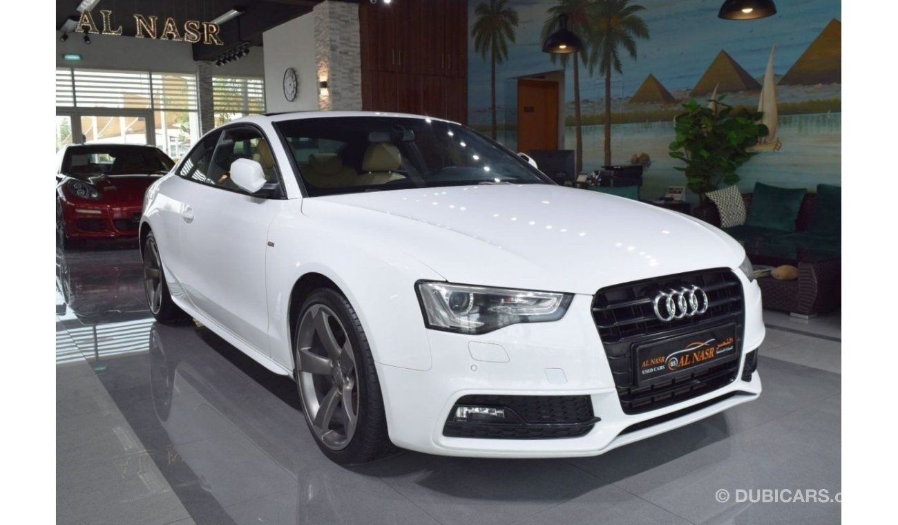 Audi A5 100% Not Flooded | 35 TFSI S-Line A5 Coupe 1.8L GCC Specs | Excellent Condition | Single Owner | No