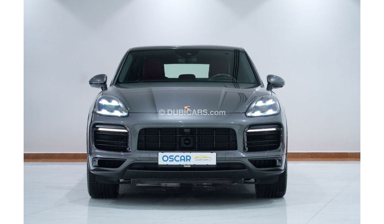 Porsche Cayenne GTS 4.0L (455 HP) Porsche Cayenne GTS 2021 | Grey with Red Leather Interior | 34,000 KM | Gcc Full D