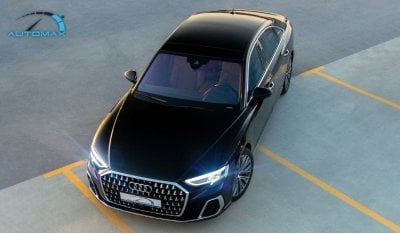 أودي A8 L 55 TFSI Quattro V6 3.0L AWD , GCC 2024 , With 3 Years Warranty & 5 Years Service @Official Dealer