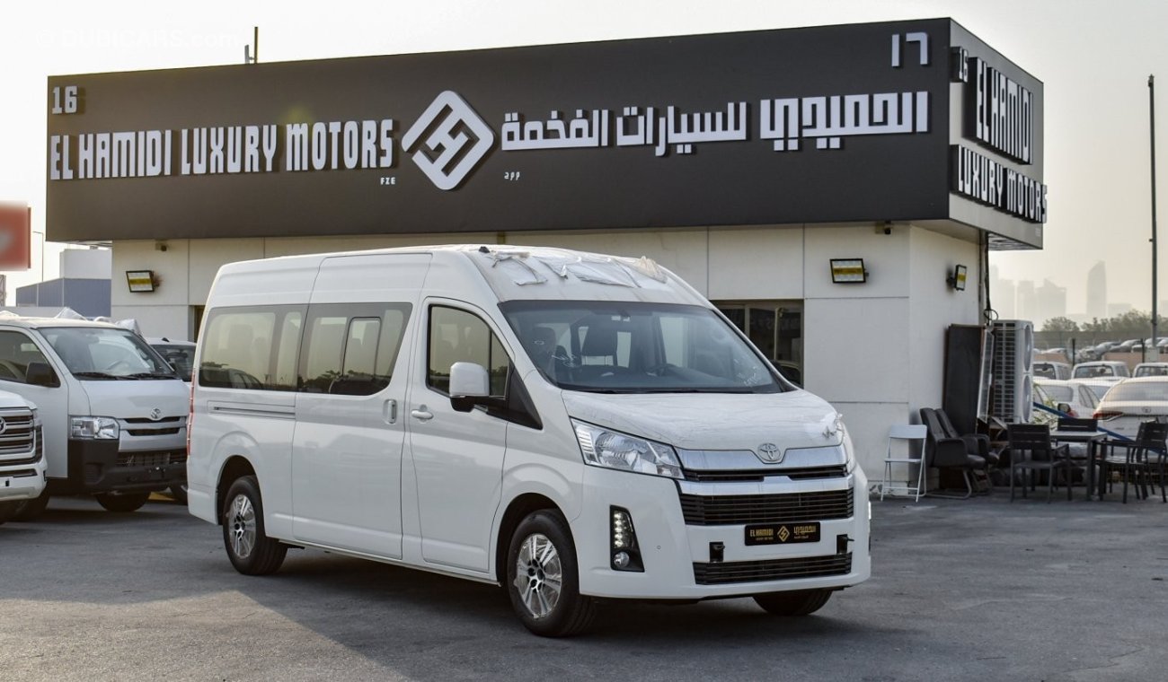 تويوتا هاياس TOYOTA HIACE COMMUTER 2.8L DIESEL,GL HR W/AC,M/T, MY24.