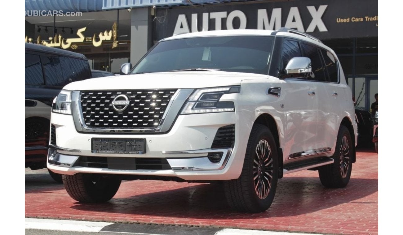 نيسان باترول V8 LE PLATINUM, GCC, UNDER WARRANTY FROM LOCAL DEALER