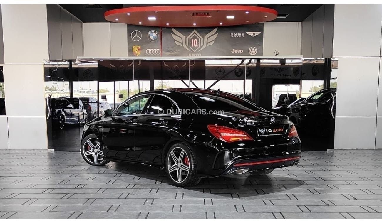 Mercedes-Benz CLA 250 AED 1,700 P.M | 2018 MERCEDES-BENZ CLA 250 4MATIC SPORT AMG KIT  2.0 | LOW KM | GCC | UNDER WARRANTY