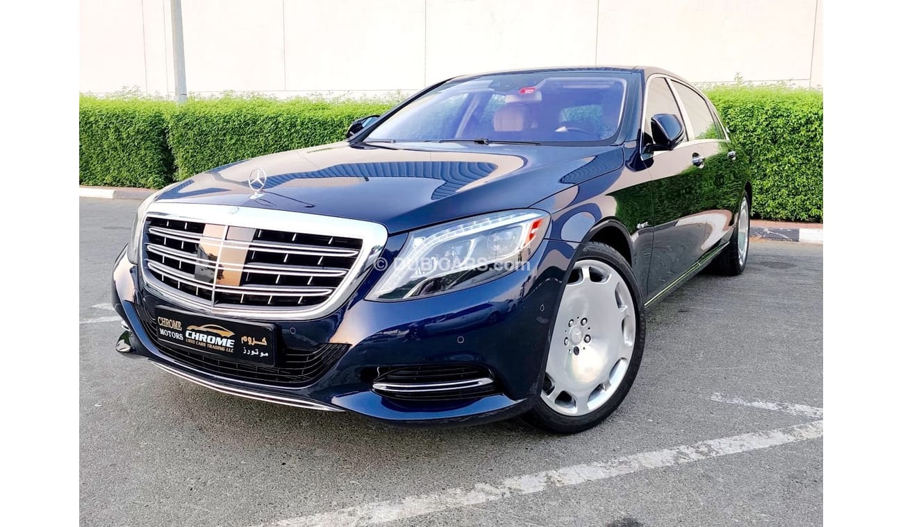 Mercedes-Benz S550 Maybach 2017 MERCEDES BENZ S-550 MAYBACH ORIGINAL FULL OPTION WITH VIP SEAT MODEL