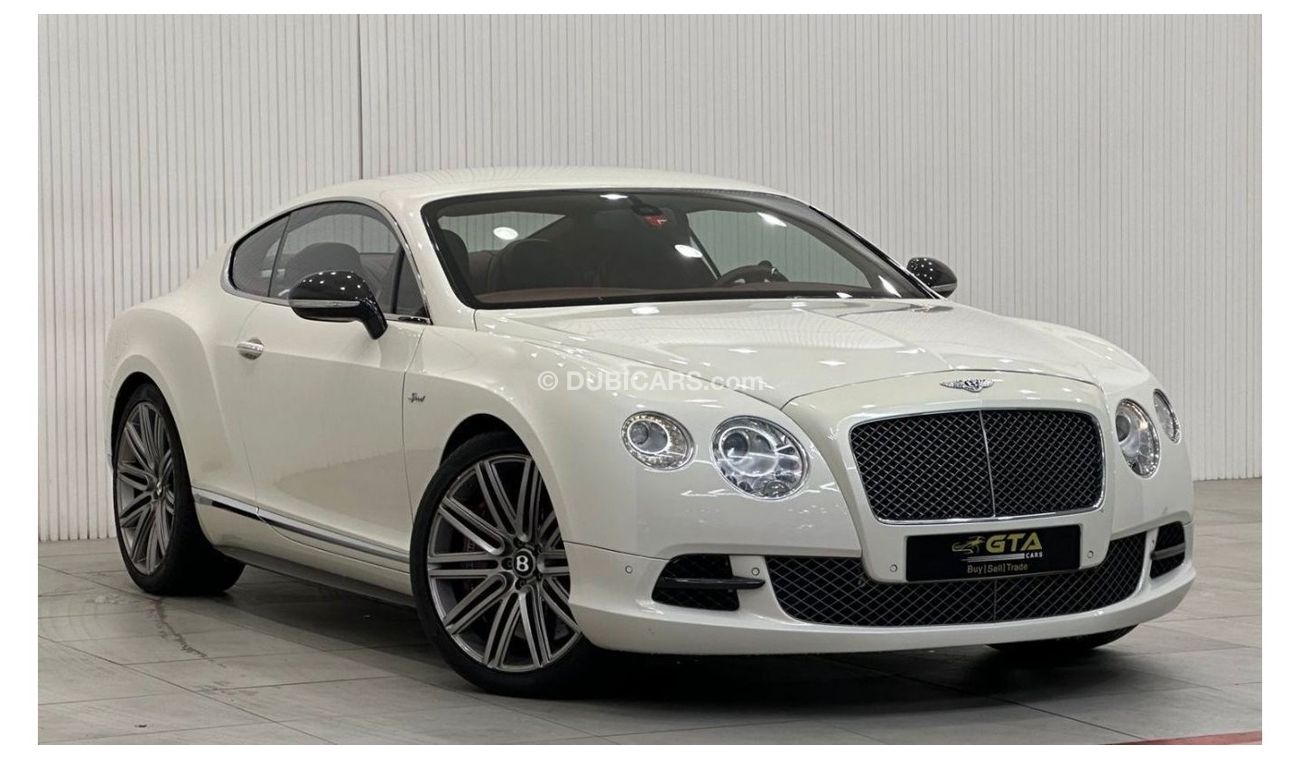 بنتلي كونتيننتال جي تي 2014 Bentley Continental GT Speed W12, Service History, Very Low Kms, GCC