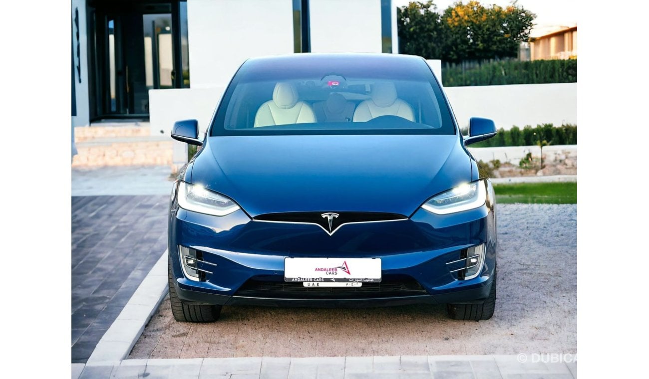 Tesla Model X P100D FIRST OWNER | AED 3600 PM | TESLA MODEL X 2020 | UNDER WARRANTY | GCC | FIRST OWNER | Full SER