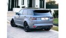 Land Rover Range Rover Sport SVR AED 6,100 PM | SVR CARBON EDITION | UNDER WARRANTY | BRAND NEW CONDITION | LOW MILEAGE