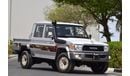 Toyota Land Cruiser Pick Up LC 79 DOUBLE CAB PICKUP  LIMITED LX  V6 4.0L PETROL 6 SEAT 4WD MANUAL TRANSMISSION