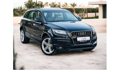 Audi Q7 45 TFSI quattro S-Line Luxury AED 1,290 PM | AUDI Q7 3.0 S-LINE | GCC SPECS | FULL OPTION | 0% DO