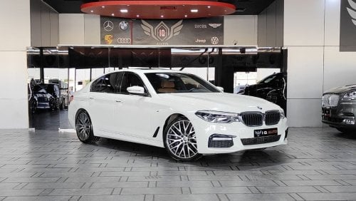 BMW 530i M Sport AED 1,500 P.M | 2018 530i M-SPORT | UNDER WARRANTY | AGMC SERVICE CONTRACT GCC |