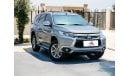 ميتسوبيشي مونتيرو سبورت AED 1,180 PM | MONTERO SPORT GLX 3.0 4WD | GCC | 0% DP | MINT CONDITION