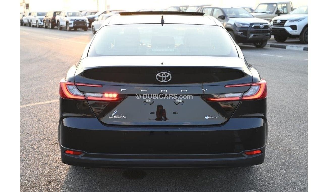 تويوتا كامري 2025 TOYOTA CAMRY HYBRID LUMIERE 2.5L PETROL 5-SEATER AT