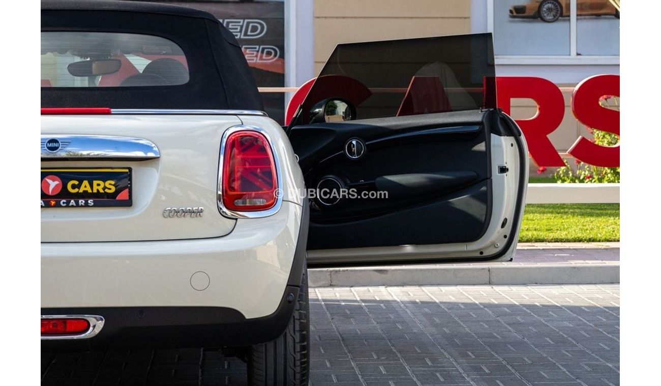 ميني كوبر كابريو MINI Cooper Convertible 2019 GCC under Warranty with Flexible Down-Payment.