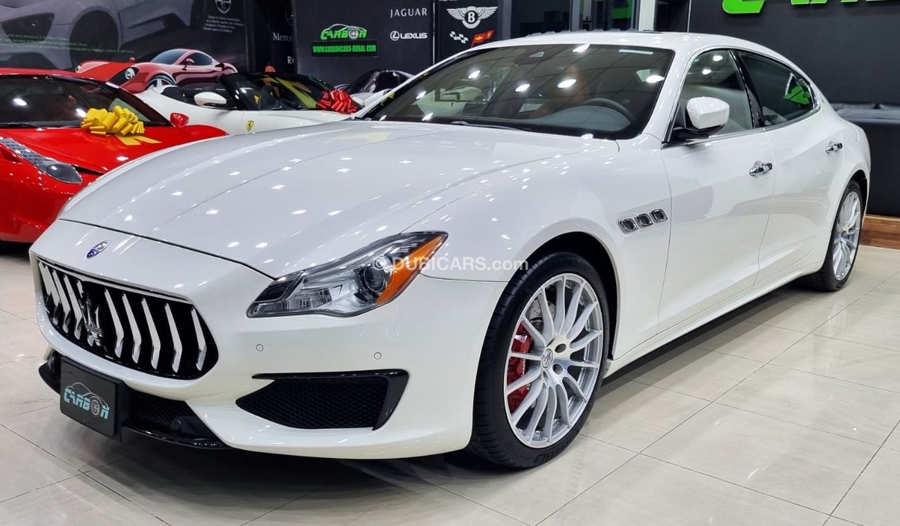 مازيراتي كواتروبورتي S Gransport 3.0L (410 HP) MASERATI QUATTROPORTE S GCC 2017 IN PERFECT CONDITION WITH 1 YEAR WARRANTY