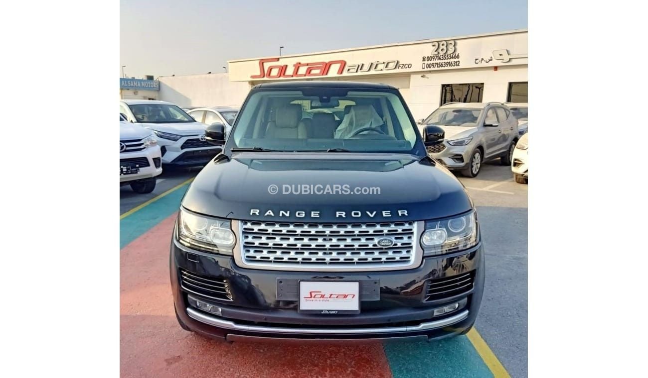 لاند روفر رينج روفر Autobiography 5.0 L A/T 2016 MODEL BLACK COLOR USED AS SEEN