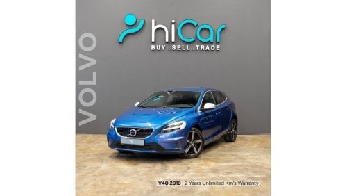 Volvo V40 R Design AED 996pm • 0% Downpayment • T5 R-Design • 2 Years Warranty