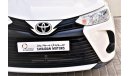 Toyota Yaris AED 799 PM | 1.5L SE GCC DEALER WARRANTY