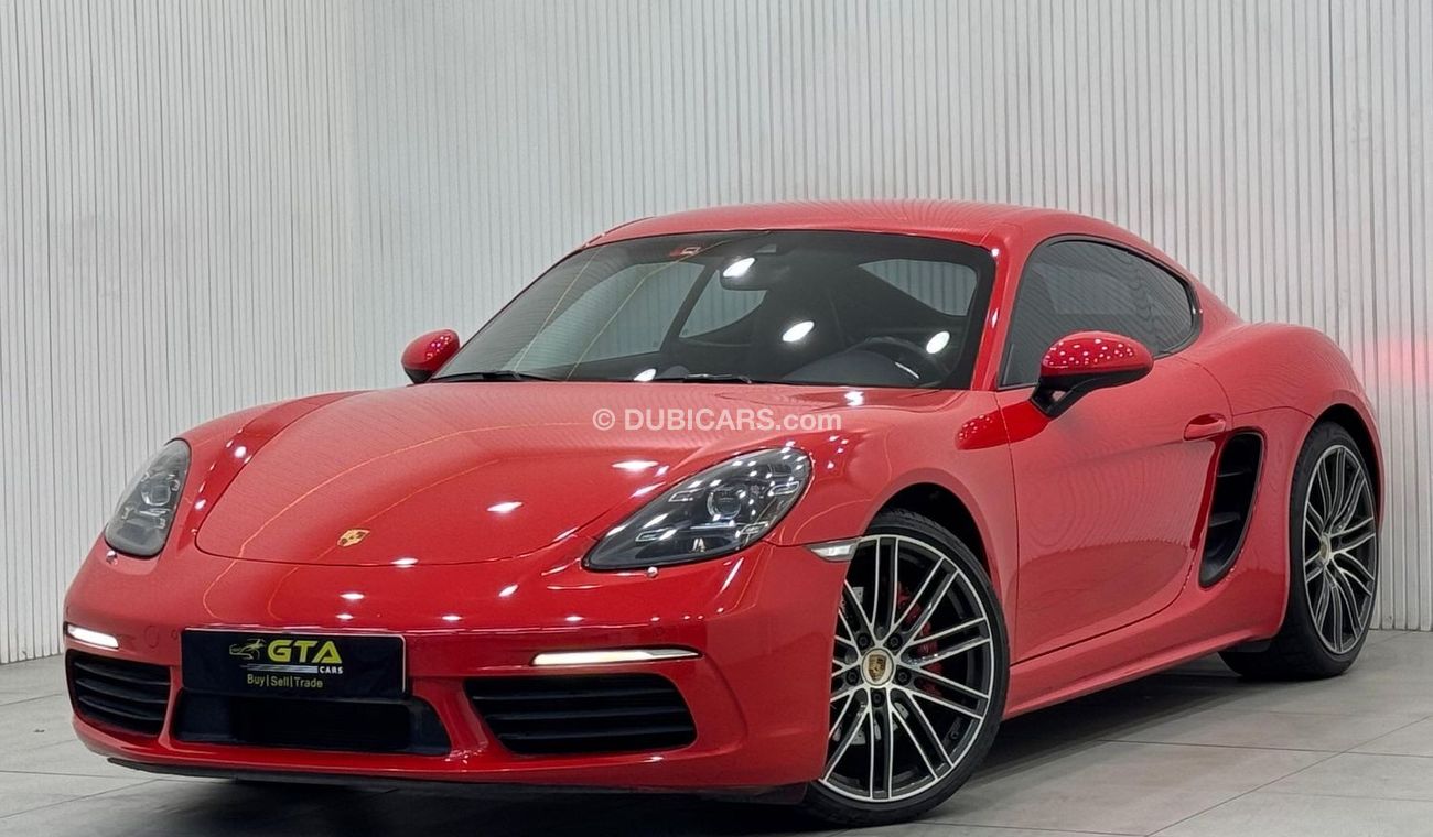 Porsche 718 Cayman S 2.5L A/T 2018 Porsche 718 Cayman S, Full Service History, Sport Chrono Package, GCC