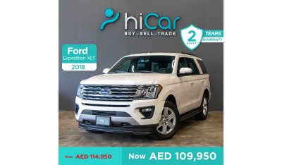 Ford Expedition AED 1,685pm • 0% Downpayment • XLT • 2 Years Warranty