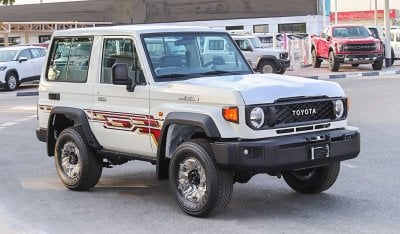 Toyota Land Cruiser Hard Top 2024 YM Toyota LC71 4.0L V6 Petrol Manual, Full option with Diff Lock, alloy wheels, Winch, wooden p