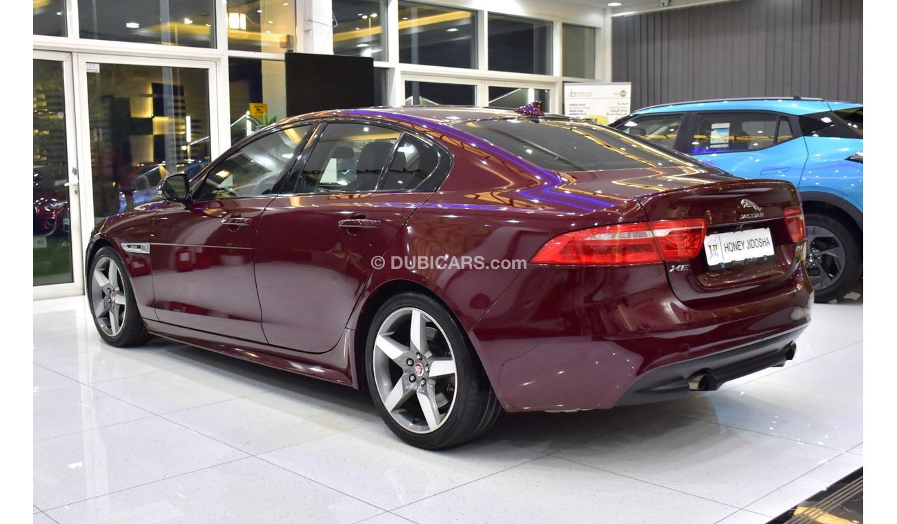 Jaguar XE EXCELLENT DEAL for our Jaguar XE R-Sport ( 2016 Model ) in Burgundy Color GCC Specs