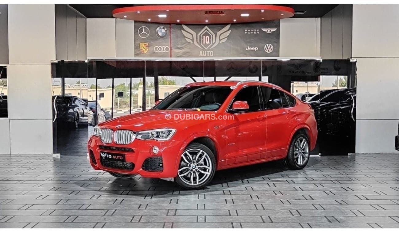 BMW X4 xDrive 28i M Sport AED 2,100 P.M | 2016 BMW X4 M-SPORT XDRIVE 28i 2.0L | FSH | ORIGINAL PAINT | 360