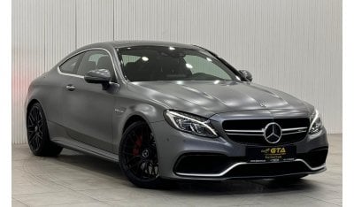 مرسيدس بنز C 63S AMG 2018 Mercedes Benz C63s AMG Coupe, Warranty, Full Service History, Full Options, Low Kms, GCC