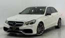 Mercedes-Benz E 63 AMG S 5.5L 2014 Mercedes Benz E63s AMG 4MATIC, Service History, Full Options, Carbon Fiber Package. GCC