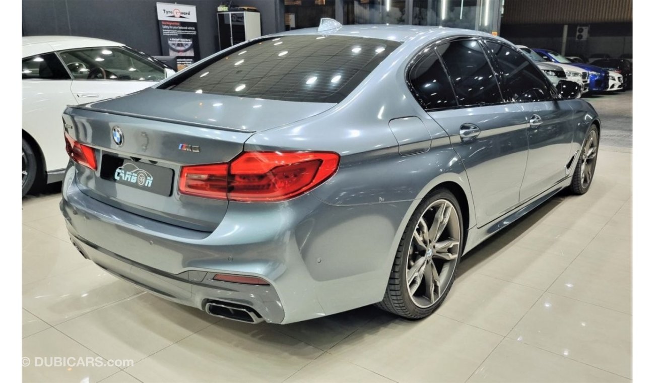 BMW M550i BMW 550I XDRIVE 2019 GCC UNDER WARRANTY SERVICE CONTRACT FROM THE AGENCY IN PERFECT CONDITION