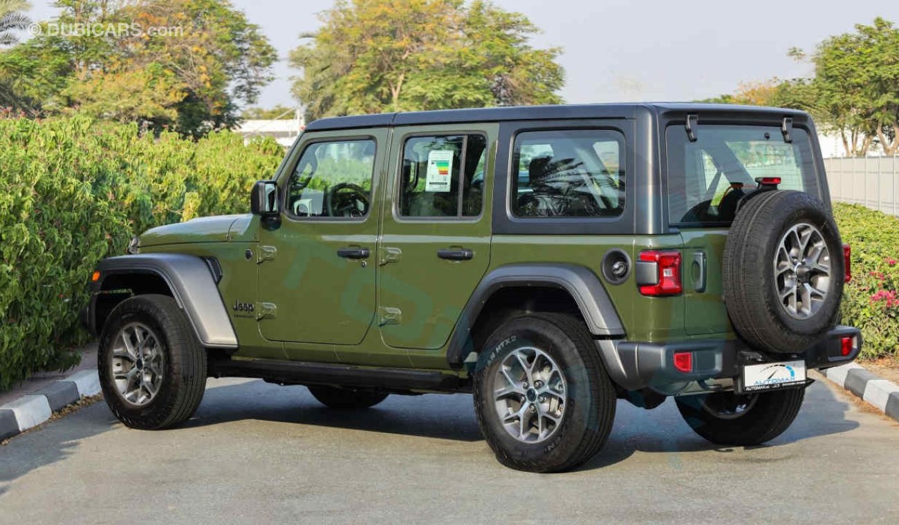 Jeep Wrangler (НА ЭКСПОРТ , For Export) Unlimited Sport S I4 2.0L Turbo , 2024 GCC , 0Km