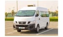 Nissan Urvan Panel Van High Roof 2015 NV350 2.5L RWD Petrol M/T - Chiller Van - GCC Specs - Ready to Drive