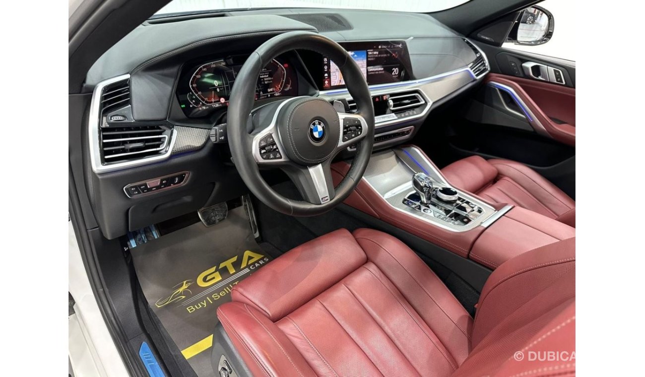 بي أم دبليو X6 40i M سبورت 2020 BMW X6 xDrive40i M-Sport, Sep 2025 BMW Warranty + Service Pack, Full Options, Low K