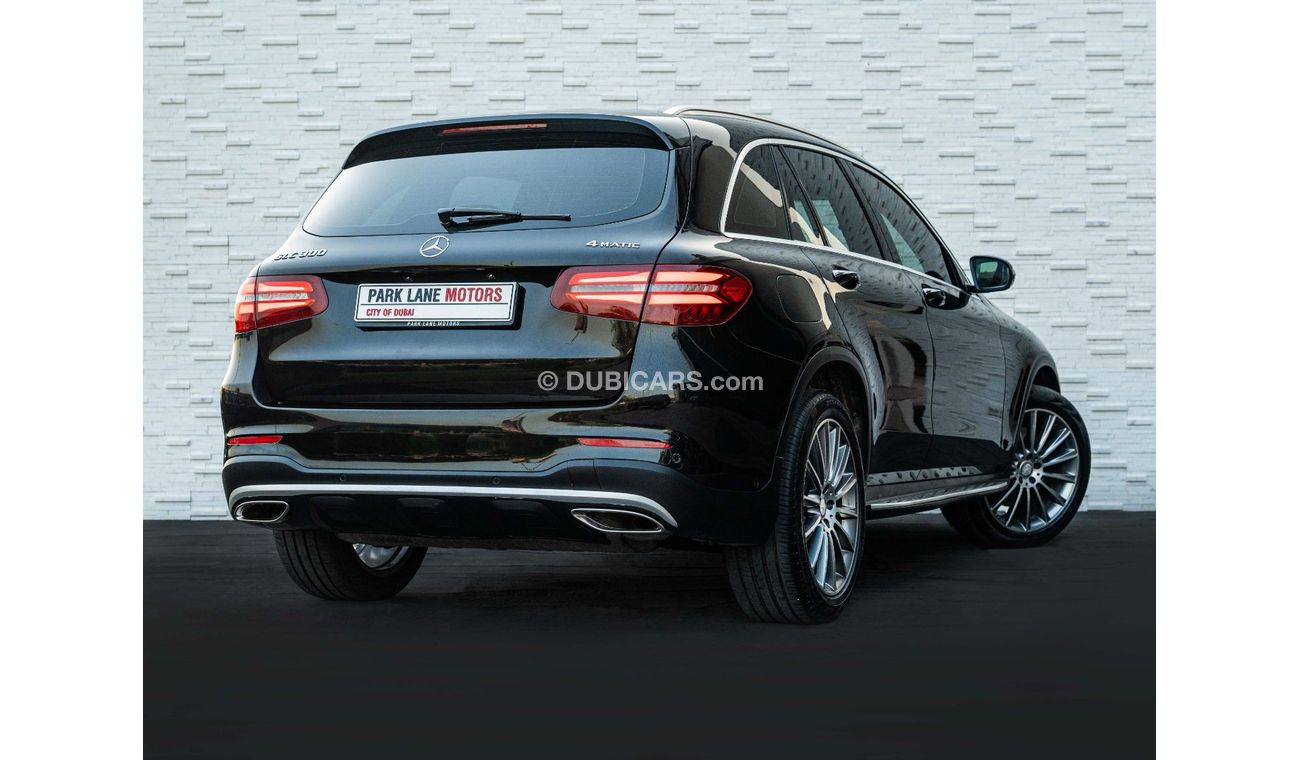 Mercedes-Benz GLC 300 AED 2,679 PM • GLC 300 4MATIC • 2.0L INLINE-4 • PRISTINE CONDITION