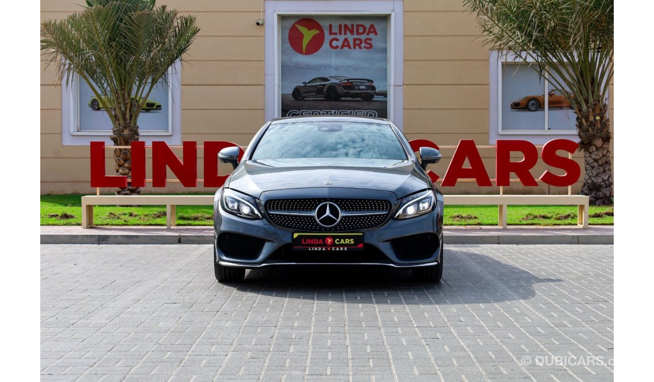 مرسيدس بنز C 200 كوبيه Mercedes-Benz C200 Coupe AMG Pack 2018 GCC under Warranty with Flexible Down-Payment.