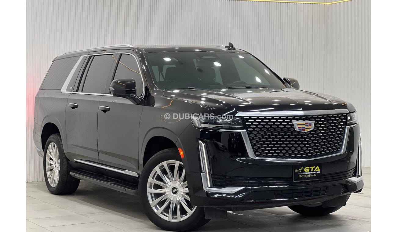 Used Premium Luxury 2022 Cadillac Escalade LWB, Cadillac Warranty ...