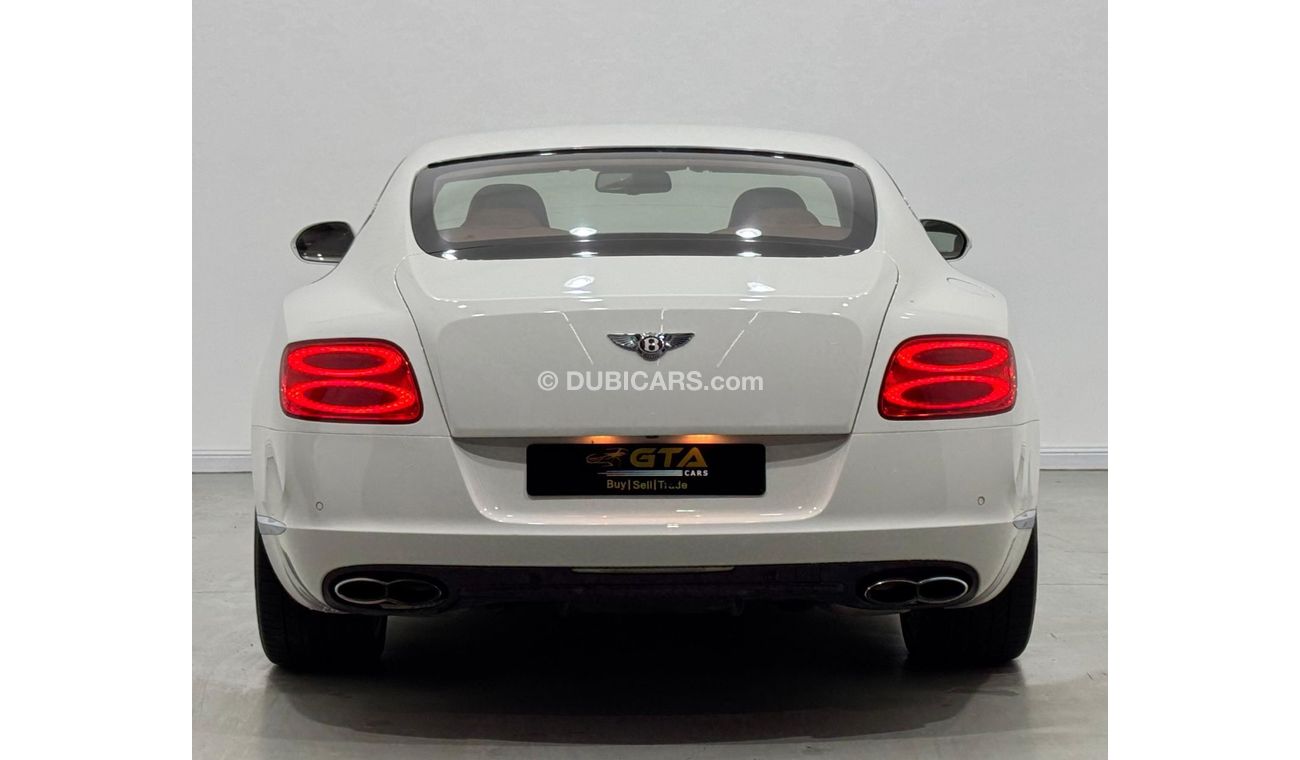 بنتلي كونتيننتال جي تي V8 2013 Bentley Continental GT V8, Service History, Low Kms, Excellent Condition, GCC