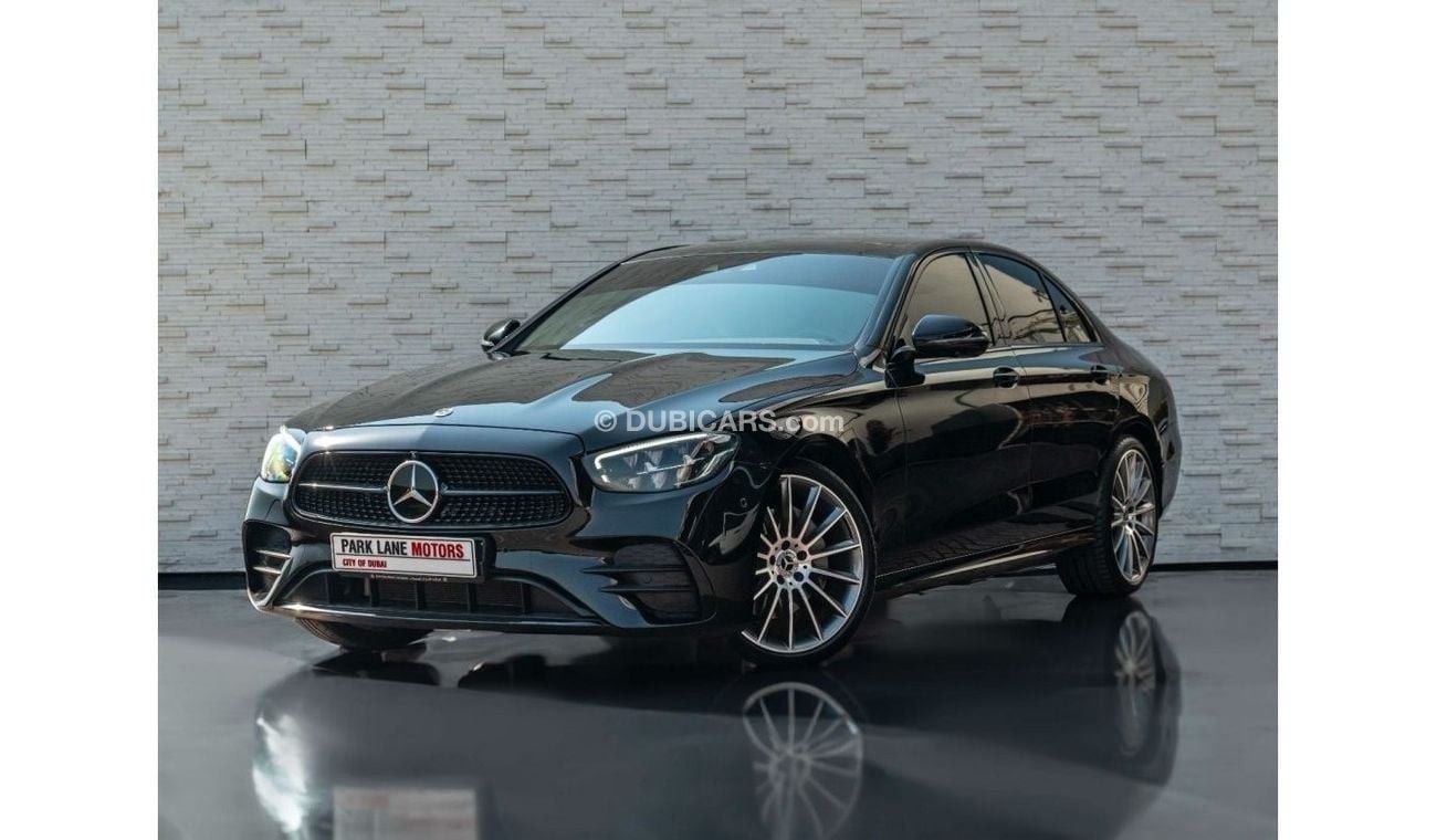 Mercedes-Benz E300 AED 3,853 PM • E 300 AMG • LOW KM • OFFICIAL MERCEDES-BENZ WARRANTY+SERVICE PLAN